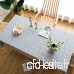 Jacquard Tassel Nappe  table rectangulaire  housse de table ronde  nappe de coton et lin  table à manger table basse coiffeuse taille : 60 ×60cm - B07PJ7PHVT